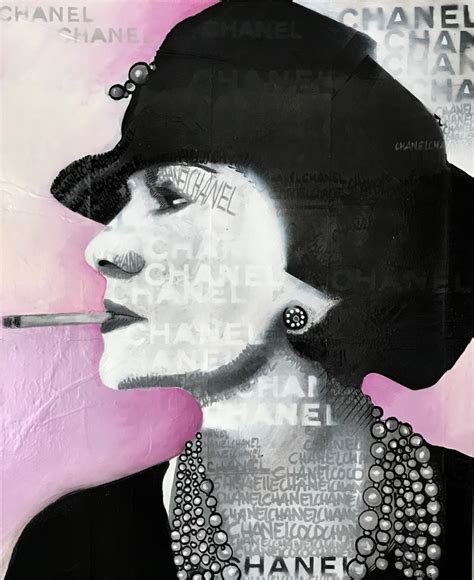 peinture chanel|gabrielle Chanel.